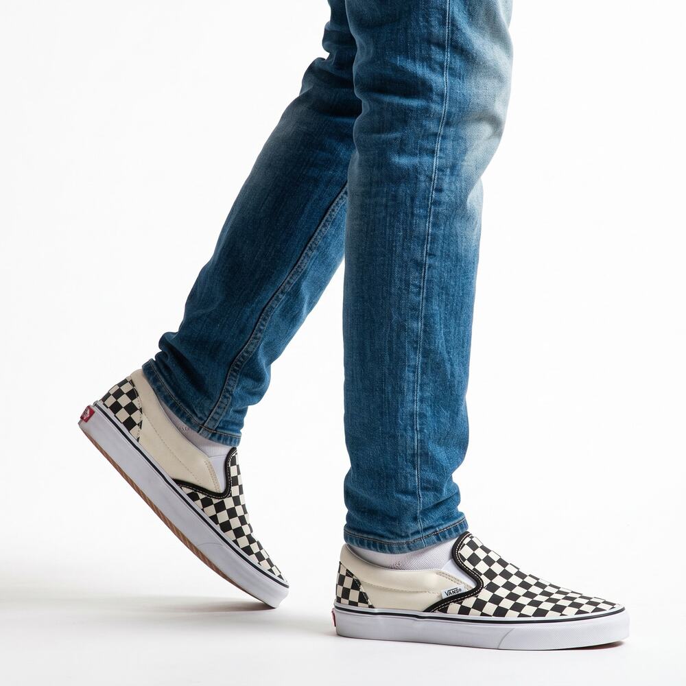 Vans ComfyCush Checkerboard Slip-On Sneakers Women’s 9.5 Men’s 8